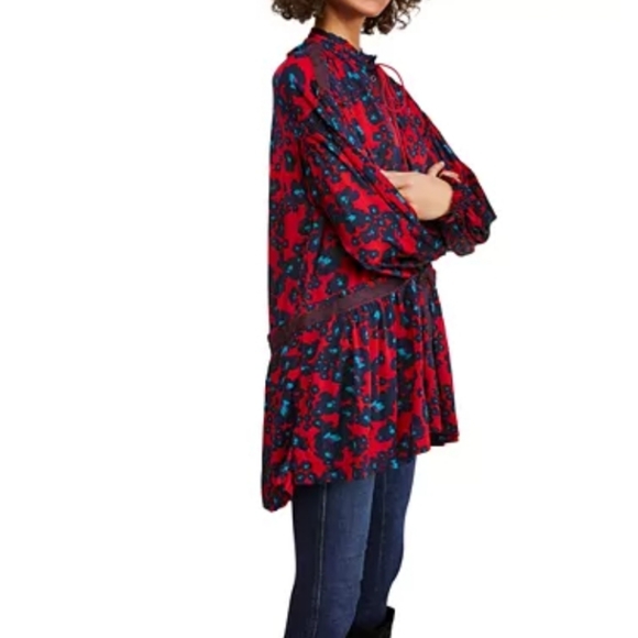 Free People Love Letter Tunic Top - Picture 3 of 7